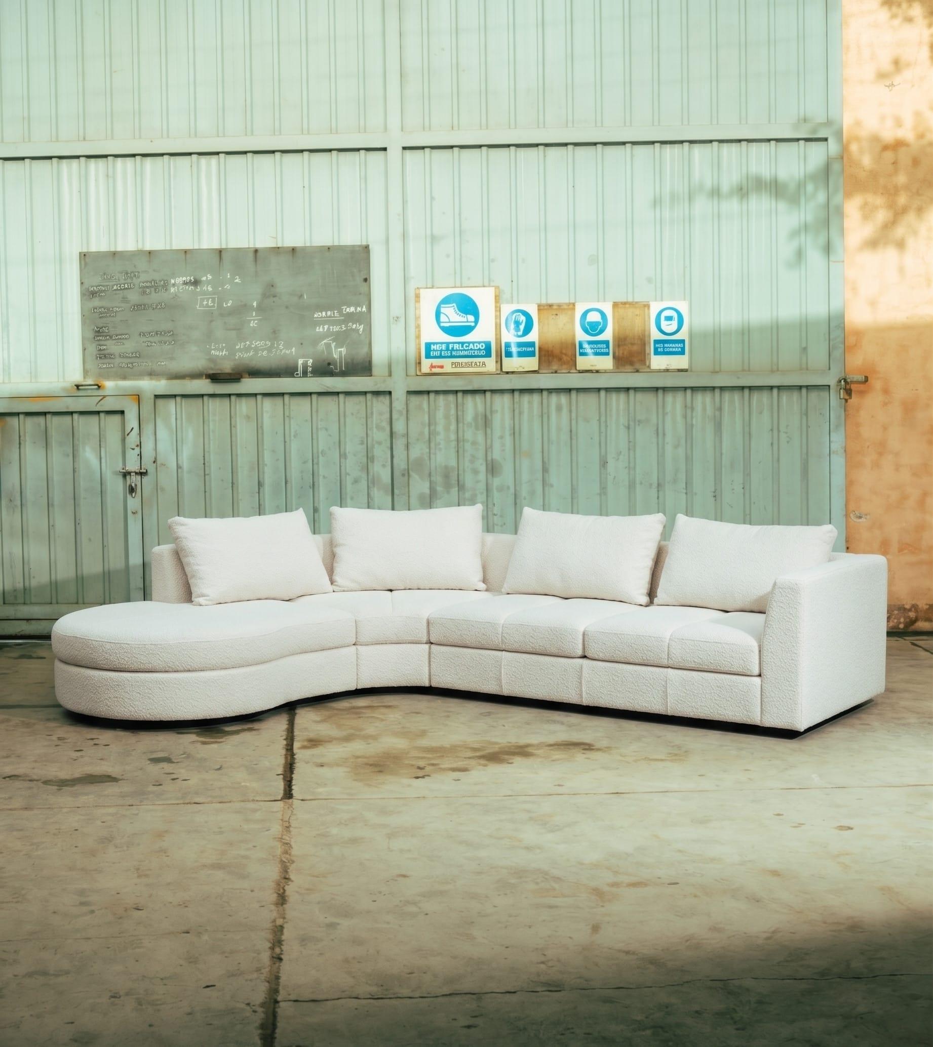 Sillón Alvear modular en un living