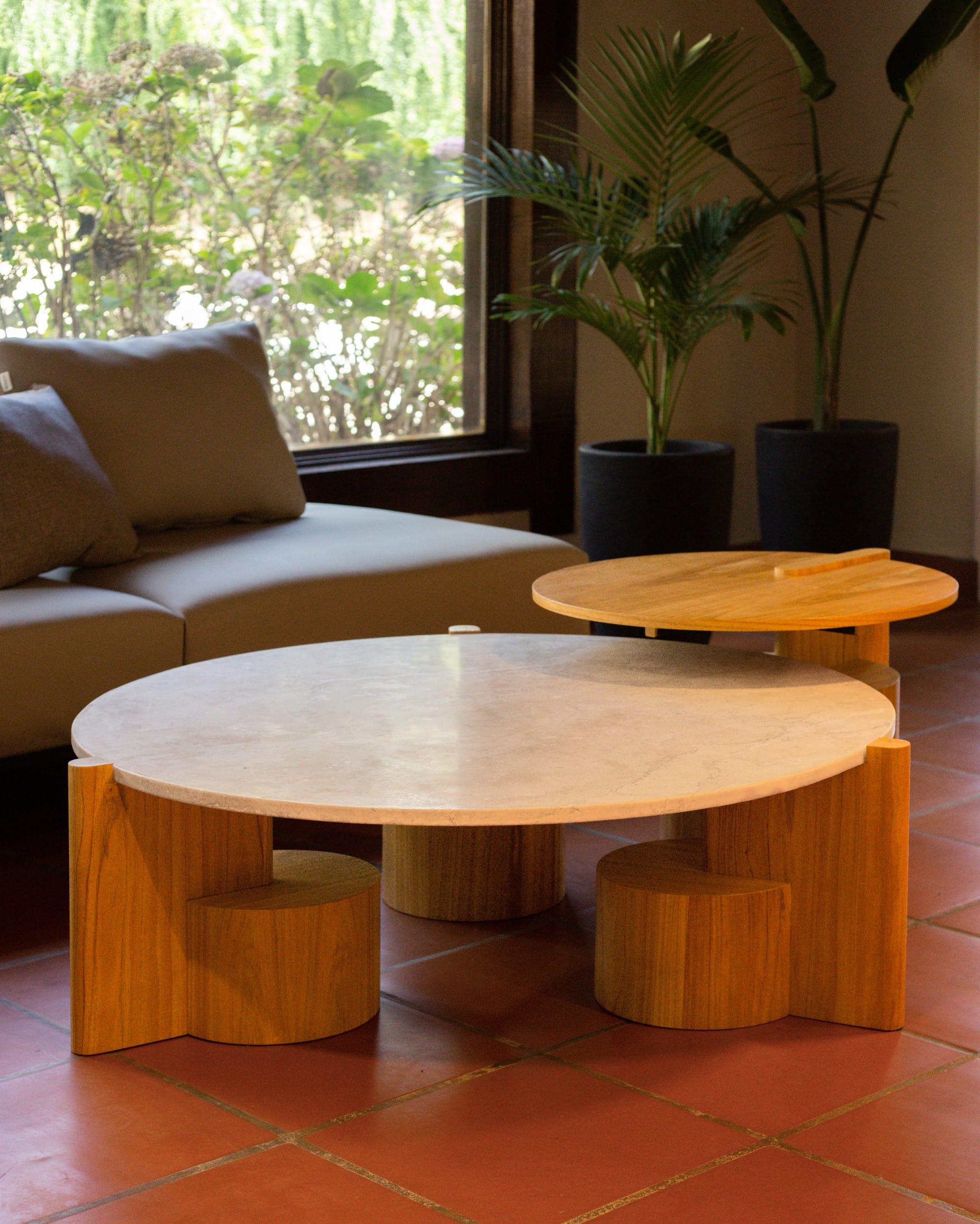 Living de una vivienda equipada por Bosco
