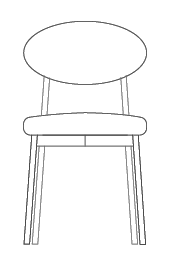 Plano técnico de Silla Nº00