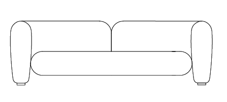 Plano técnico de Sillón San Martín